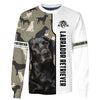 Black Labrador Retriever Dog Love Men and Women 3D Shirt