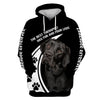 Black Labradors The Best Therapist Shirt 3D Full Printing for Dog Mom Dad lovers