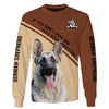 Black & Silver German Shepherd Men and Women Ver.4 3D Shirt