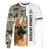 Black&Tan German Shepherd Men and Women 3D Shirt