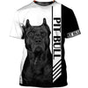 Black&Tan Pitbull Men and Women 3D Shirt
