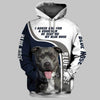 BLUE NOSE PITBULL Shirt 3D Full Printing for Dog Mom Dad lovers