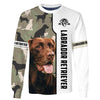 Chocolate Labrador Retriever Dog Love Men and Women 3D Shirt