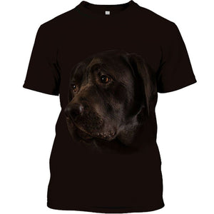 Chocolate Labrador Retriever Men and Women Ver.4 3D Shirt