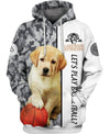 Cutest Labrador Retriever Puppies And Ball Men and Women 3D Shirt