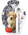 Cutest Labrador Retriever Puppies And Ball Men and Women 3D Shirt