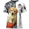 Cutest Labrador Retriever Puppies And Ball Men and Women 3D Shirt