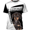 DACHSHUND Cute Men and Women 3D T Shirt