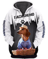 Dachshund outfit Men and Women 3D T Shirt