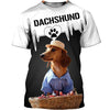 Dachshund outfit Men and Women 3D T Shirt