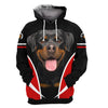Dad Rottweiler Dog Men and Women 3D Full Printing