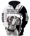 Dog groomer the soul of an angel Men and Women 3D T Shirt