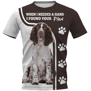 English Springer Spaniel Men and Women 3D T Shirt