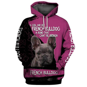 French Bulldog Men and Women 3D T Shirt