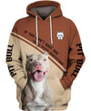 Funny Face – My Friend – Hello Beautiful – Love Pitbull Men and Women Ver.7 3D Shirt