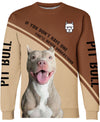 Funny Face – My Friend – Hello Beautiful – Love Pitbull Men and Women Ver.7 3D Shirt