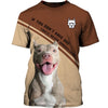 Funny Face – My Friend – Hello Beautiful – Love Pitbull Men and Women Ver.7 3D Shirt