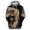 Funny Face – My Friend – Hello Beautiful – Love Rottweiler Men and Women 3D Shirt