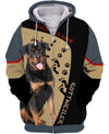 Funny Face – My Friend – Hello Beautiful – Love Rottweiler Men and Women 3D Shirt