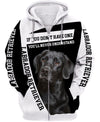Funny Face – My friend – Love Dog – Love Labrador Men and Women Ver.2 3D Shirt