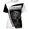 Funny Face – My friend – Love Dog – Love Labrador Men and Women Ver.2 3D Shirt