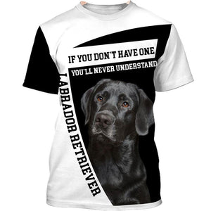 Funny Face – My friend – Love Dog – Love Labrador Men and Women Ver.2 3D Shirt