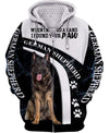 Funny Face – My Friend – love German Shepherd Men and Women 3D Shirt