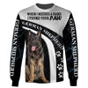 Funny Face – My Friend – love German Shepherd Men and Women 3D Shirt
