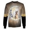 Funny Face – My friend – Love German Shepherd Men and Women Ver.1 3D Shirt
