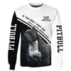 Funny Face – My Friend – Love Pitbull – Men and Women Ver.2 3D Shirt