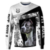 Funny Face – My Friend – Love Pitbull – Men and Women Ver.3 3D Shirt