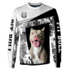Funny Face – My Friend – Love Pitbull – Men and Women Ver.4 3D Shirt