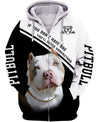 Funny Face – My Friend – Love Pitbull – Men and Women Ver.5 3D Shirt