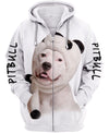 Funny Face – My Friend – Love Pitbull – Men and Women Ver.6 3D Shirt