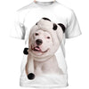 Funny Face – My Friend – Love Pitbull – Men and Women Ver.6 3D Shirt