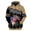 German Shepherd – honoring all who served Men and Women 3D Shirt In coffe color