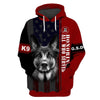 German Shepherd – honoring all who served Men and Women Ver.3 3D Shirt