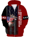 German Shepherd K9 2 Men and Women 3D Shirt