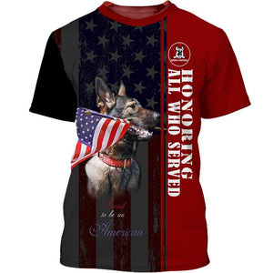 German Shepherd K9 2 Men and Women 3D Shirt