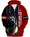 German Shepherd K9 Honoring Men and Women 3D Shirt