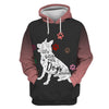 German Shepherd – Life is better with dogs around Men and Women 3D Shirt
