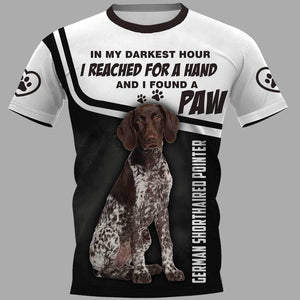 German Shorthaired Pointer Men and Women 3D T Shirt
