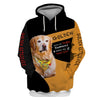 Golden Make Me Happy Humans Shirt 3D Full Printing for Dog Mom Dad lovers