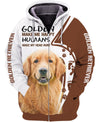 GOLDEN make me happy Men and Women 3D Shirt