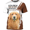 GOLDEN make me happy Men and Women 3D Shirt