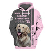 Golden Retriever – if you don’t have one you’ll never understand Men and Women 3D Shirt