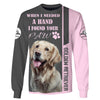 Golden Retriever – if you don’t have one you’ll never understand Men and Women 3D Shirt