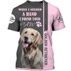 Golden Retriever – if you don’t have one you’ll never understand Men and Women 3D Shirt