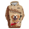 Golden Retriever My Dog And I Men and Women 3D Shirt