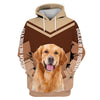 Golden Retriever New Design 2 3D shirt for Golden Retriever lovers